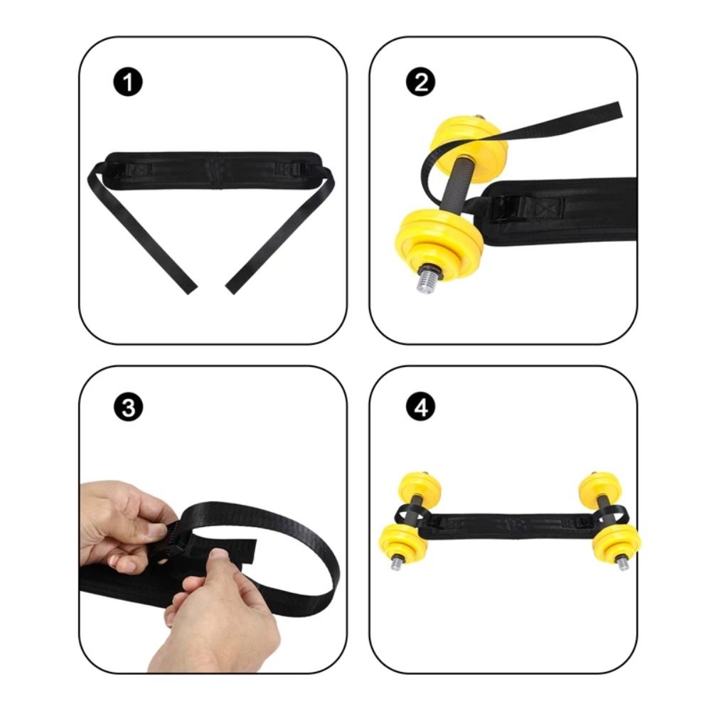 Easy to Use Heavy-Duty Dumbbell Band Non-Slip Grip Waist Hip Thrust Pad Hip Thrust Belt  Indoor