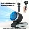180° Rotation Fan 5 Speed Levels Mini Cooling Fan 3 Purpose Handheld Cell USB Fast Charging Compact Rotation Portable Fan 2026