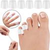 2pcs Toe Protectors for Walking, Relieve Painful Friction Prevents Corns Blisters Suitable for High Heel Sneaker Casual Leather