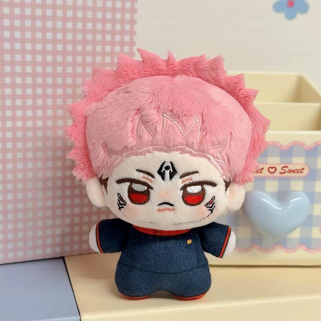 Süßer Jujutsu Kaisen Plüsch Schlüsselanhänger Itadori Yuji Fushiguro Okkotsu Yuta Weicher Flausch Geschenk Für Anime Fans Tasche Zubehör Heimdekoration