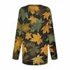 Women's Sweatshirt Pullover Sportswear Pocket Print Casual Round Neck Long Sleeve Top