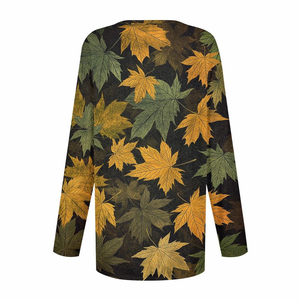 Women's Sweatshirt Pullover Sportswear Pocket Print Casual Round Neck Long Sleeve Top
