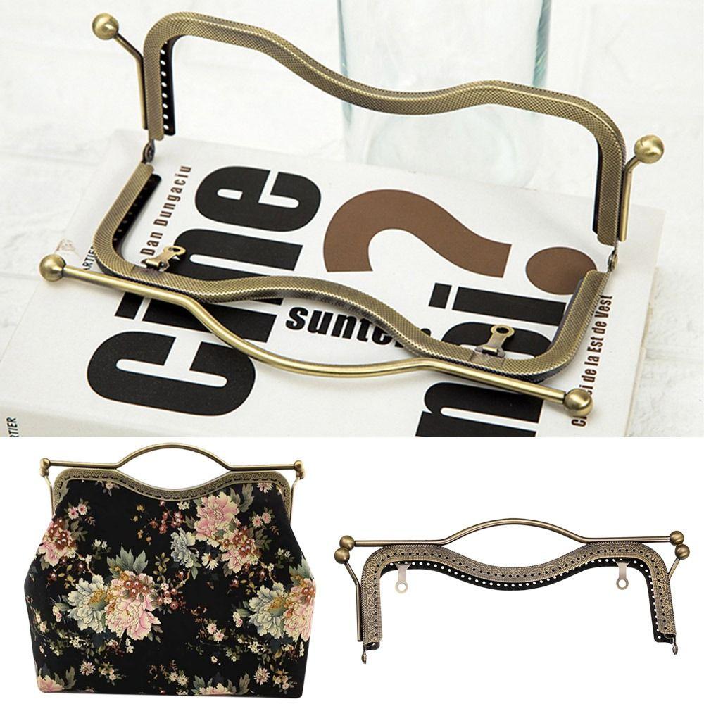 Bag Hardware Purse Clasp Frame Metal Bag Kiss Clasp Lock Mini Bag Clasps  Bag Making