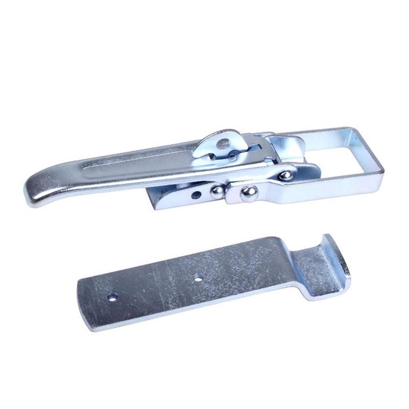 Parti di ricambio per chiusura a scatto per portellone di rimorchio utilitario, chiusura a scatto heavy duty a leva centrale, maniglia per porta, adatti per accessori per rimorchi