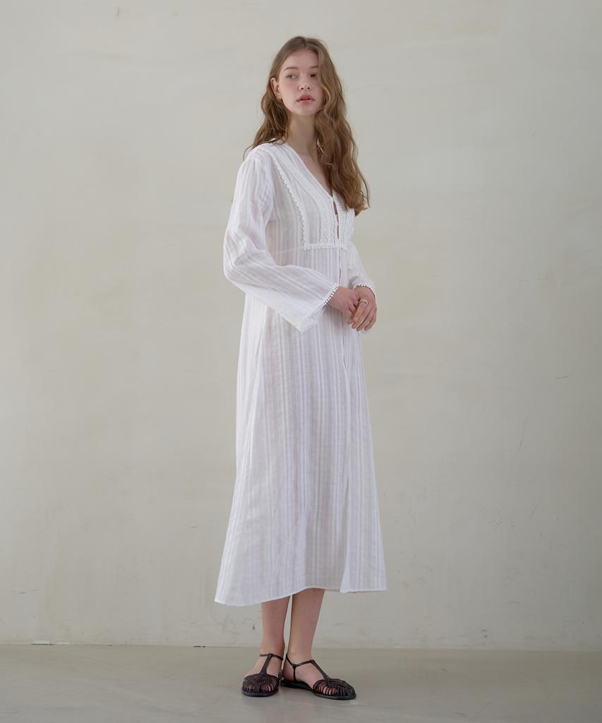 Atempo Kaftan Robe Onepiece_Ivory