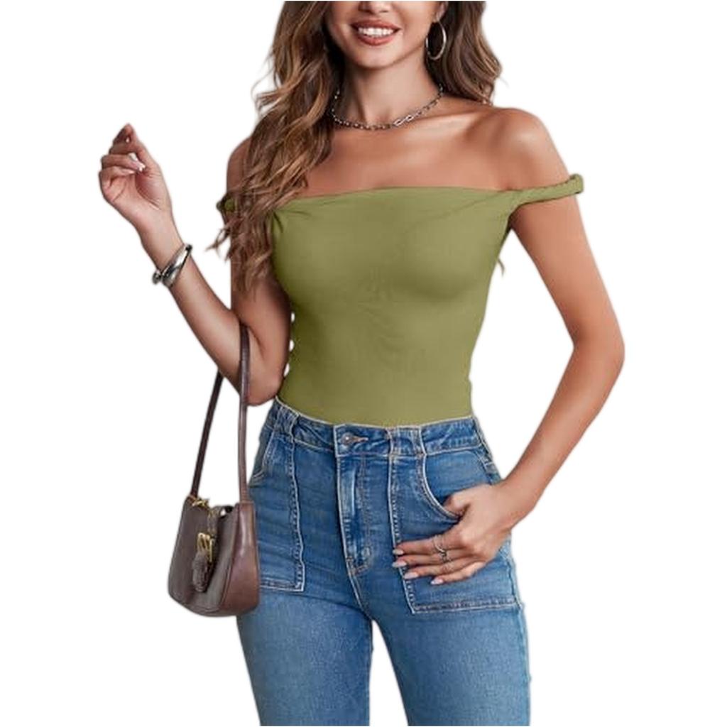 Women's Summer Off-Shoulder Fashionable And Sexy Top