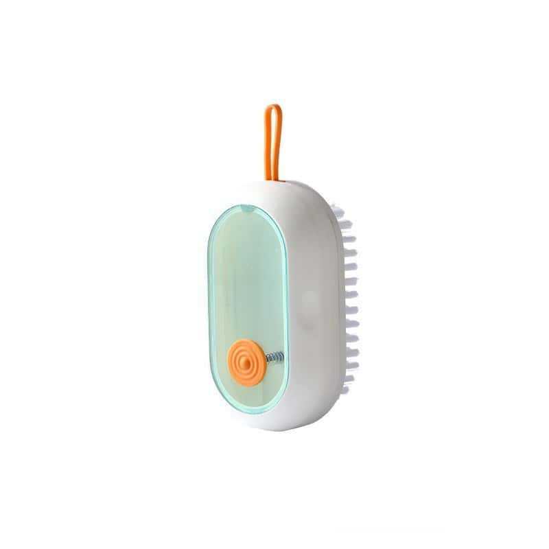 Multifunctional Liquid Shoe Cleaning Brush - Soft Bristle Press Tool for Shoes and Clothing