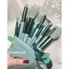 13PCS Makeup Brush Kit with Storage Bag For Foundation Loose Powder Blush Concealer Eyeshadow Eyebrow Cosmetics Brushes