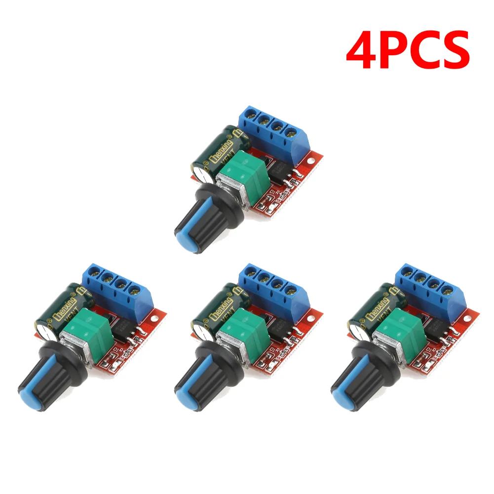 10-1PCS 5A 90W PWM 12V DC Motor Speed Controller Module DC-DC 4.5-35V Low Voltage Motor Speed Controller Adjustable Drive Module