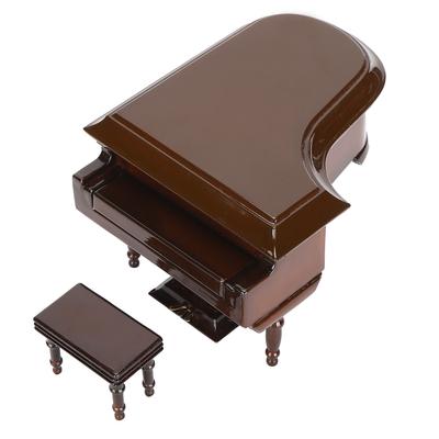 Miniatur Klavier Modell Ornamente Holz Musikinstrument Schlafzimmer Wohnzimmer Möbel Dekoration