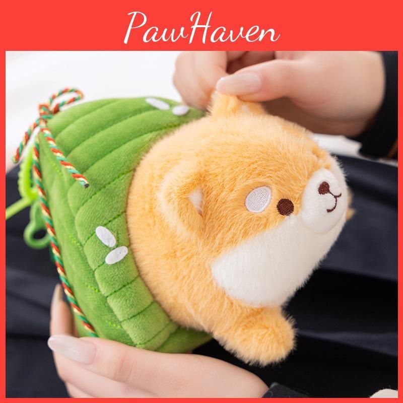 Capybara Zongzi Festivals Cartoon Keychain Stuffed Animal Doll Plush Toy Gift