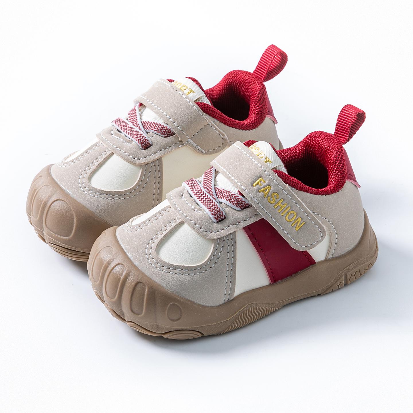 

Ergonomics Toddler Shoes For Kids PU Leather Waterproof Kid s Sneakers Soft-soled Boy s Girl s Running Shoes Sport Shoes 23