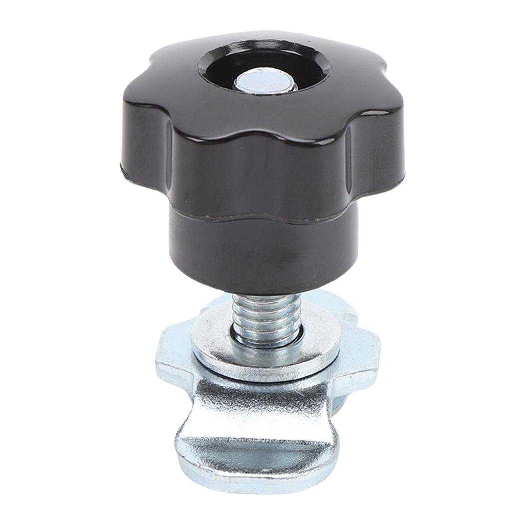 10PCS L Track Threaded Stud Fittings Silver Color M8 Threaded Double Stud Lug for Van Pickup Truck 40mm   1.57in