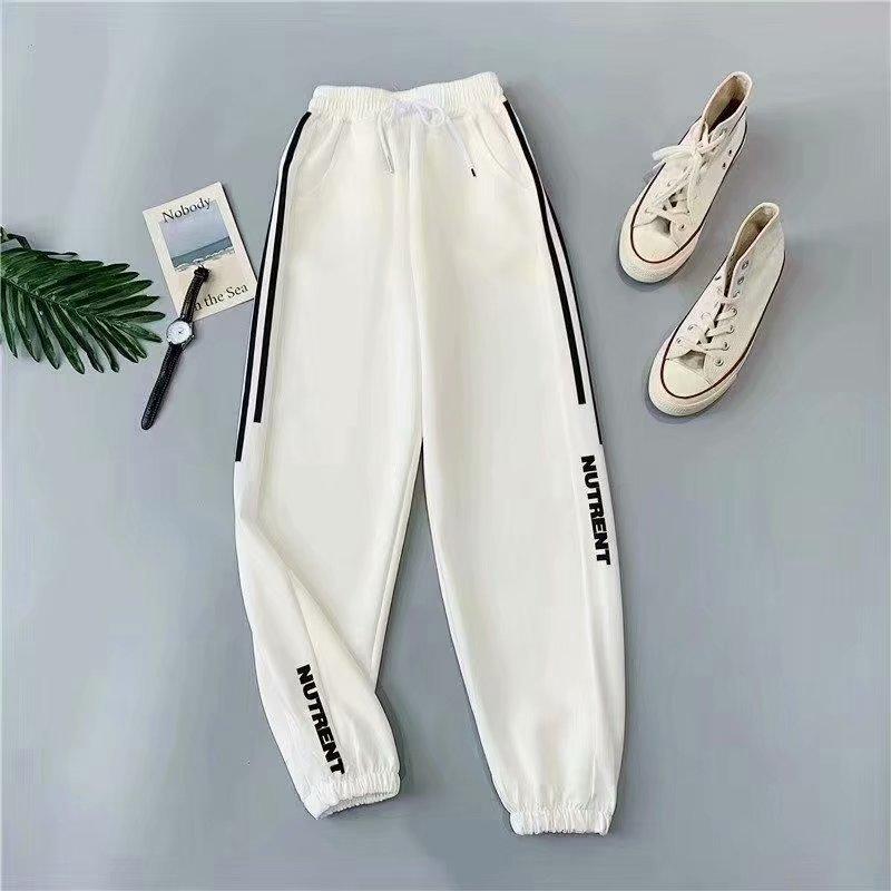 Woen's Summer and Autumn Pants Sports Loose Pants Jogging Pants Women's Casual Fashion Breathable Leggings Trousers