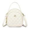 Diamond Embroidered Thread Women's Bag Mother Mobile Phone Bag Niche Double-layer Crossbody Bag Hand-held One-shoulder Crossbody Bag Bag