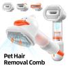 Peigne Racleur Automatique Multifonctionnel pour Animaux Domestiques Chiens et Chats