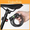 Bicycle Lock With Password Code Secure Steel Cable For Mountain Bike And City Commute