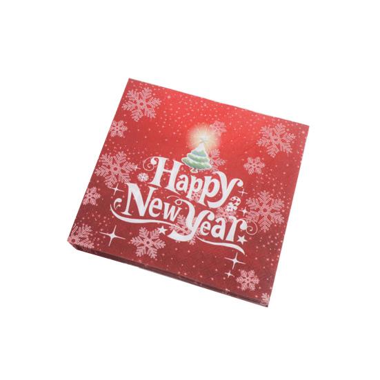 Kutu Mendil Modern Narin Baskılı Kağıt Havlu Programı Rahat Akşam Yemeği Peçetesi Baskılı Peçeteler Düğün için