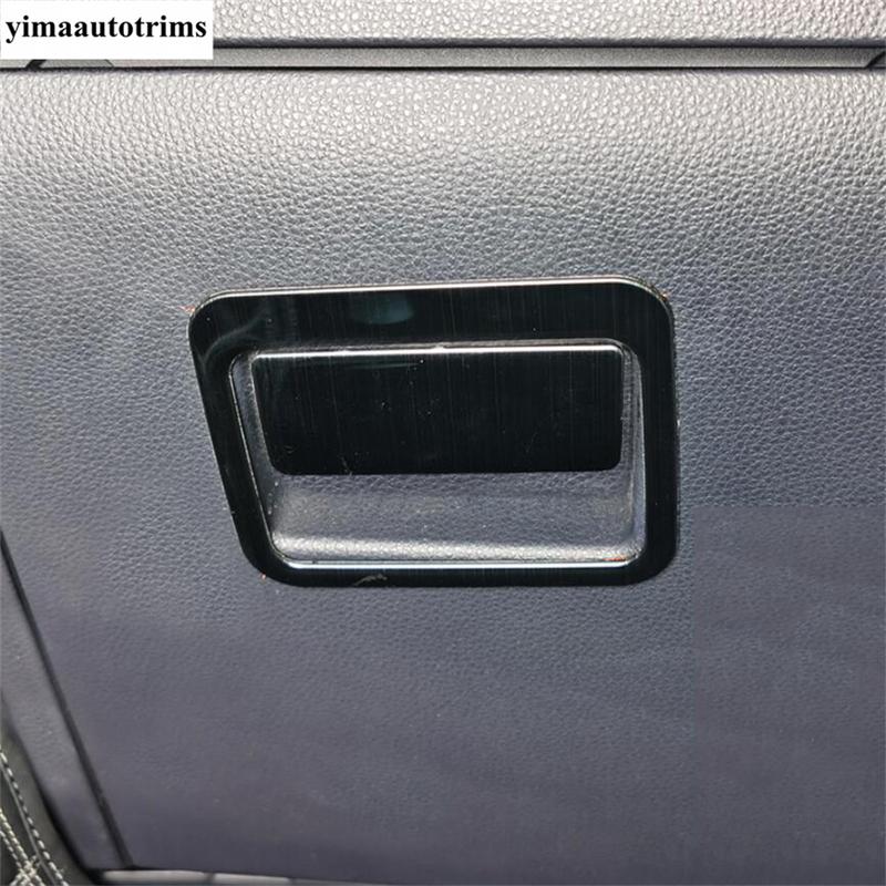 Car Glove Box Handle Sequ Panel Cover Trim For TOYOTA RAV4 RAV 4 XA50  - 2024 Stainless Steel / ABS Accessories Interior