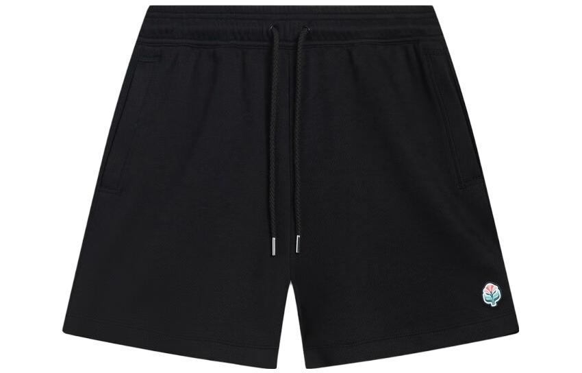 Li Ning Sports Life Collection Sports Shorts Women s Black Moderate Woven Shorts AKST480-2 XXL