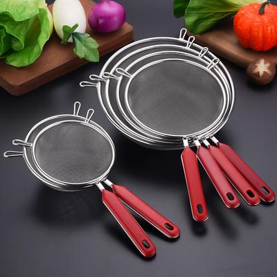 Per colino da cucina, scolapasta con orecchie pendenti, setaccio per farina in acciaio inossidabile, scolapasta per pasta, schiumarola per friggere, cucchiaio per utensili da cucina