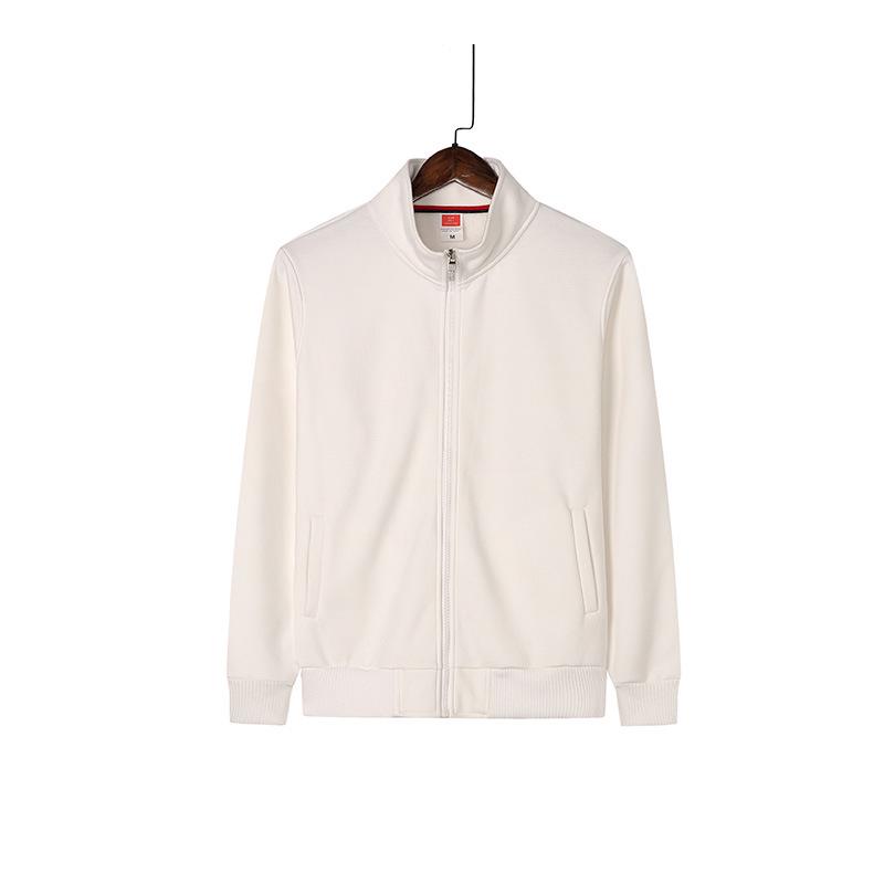Winter Fleece Lined Stand Collar Sweatshirt - Thick Korean Style Windproof Jacket
