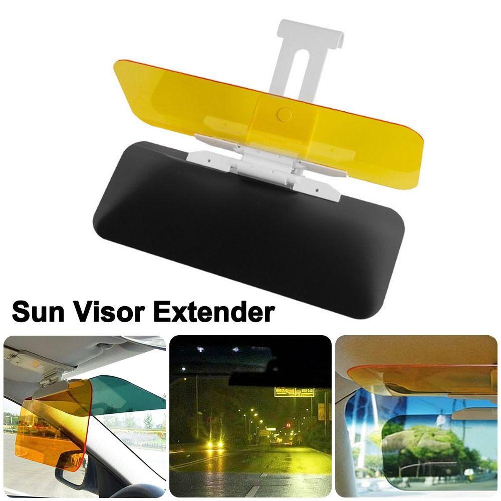 Adhesive-Free Sun Visor Extender UV Protection Anti-Glare Shield Universal Polarized Sun Visor Car