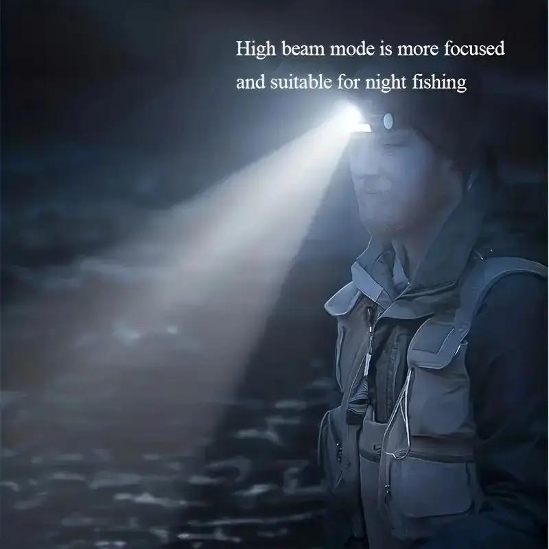 USB Rechargeable Portable Mini Powerful LED Headlamp Fishing XPE+COB Hunting Headlight Waterproof Super Bright Hunting Headlamp