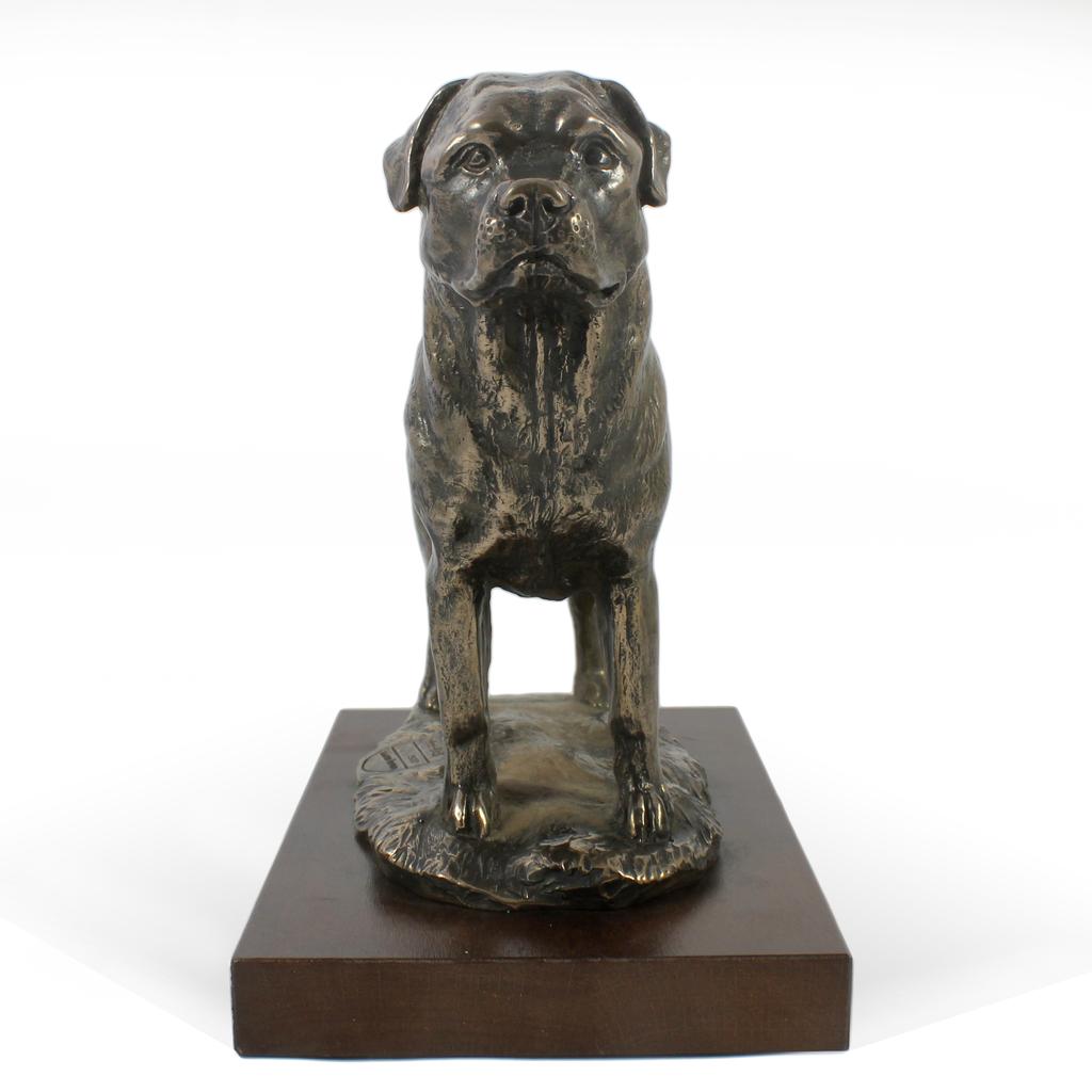 Rottweiler, Rott, Rottie III - Dog Statue, Figurine for Office, Trophy for Dog Show by Art-Dog Brand