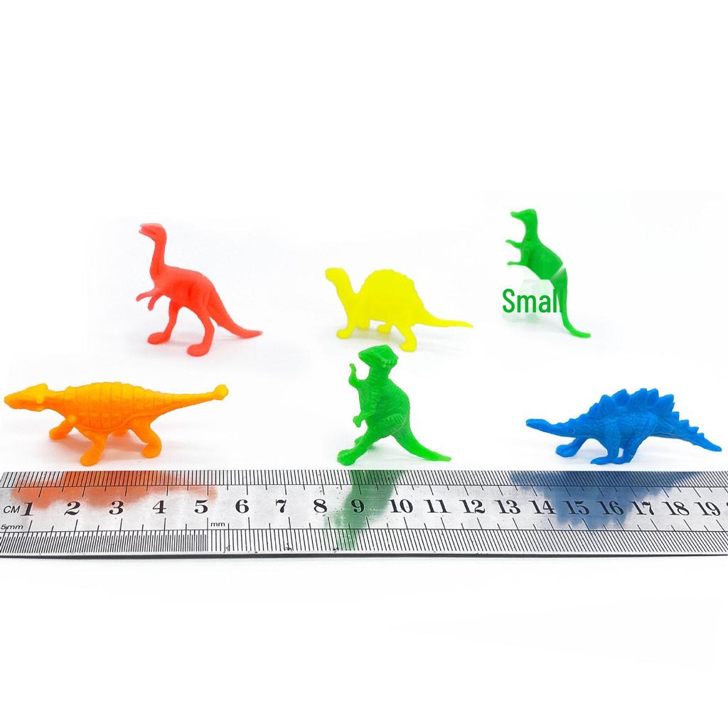 2-3 Inch Solid Plastic Mini Dinosaur Model Toy with Capsule