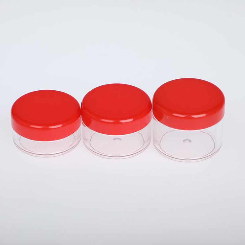Portable Skincare Dispenser Set: Cosmetic Bottle & Cream Jar with Lid