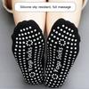 1 Paar Sport Anti-Rutsch Yoga Socken Slipper für Damen Dame Bandage Pilates Socke Ballett Ferse Tanz