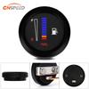 CNSPEED Universal 12V 2" 52mm Fuel Level Gauge Car Motorcycle Fuel Level Meter Gauge Electronic LED Ultra Thin Benzine Meter