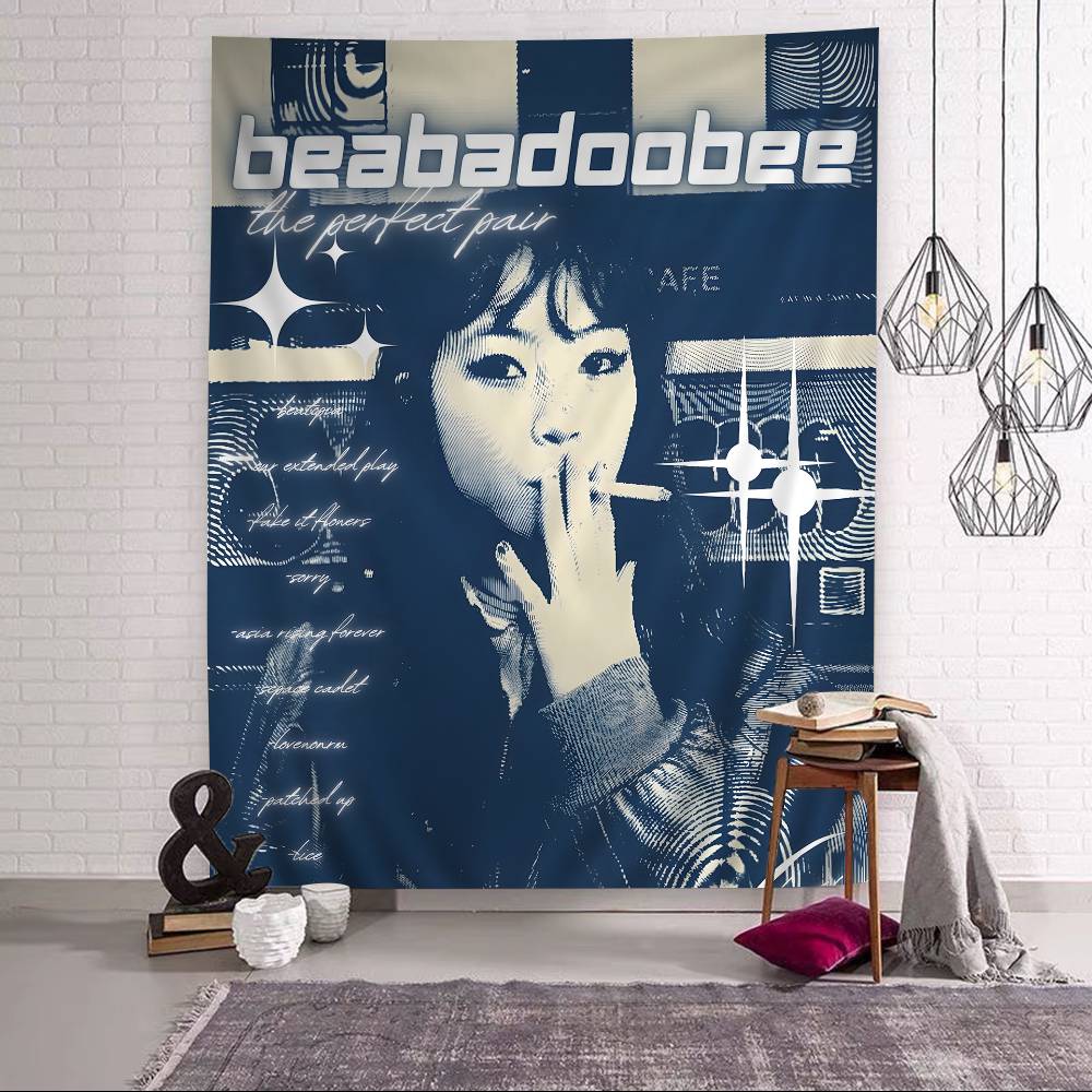 Singer Beabadoobee DIY Wall Tapestry Hanging Tarot Hippie Wall Rugs Dorm INS Home Decor