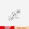 Stainless Steel Universal Bow-Shaped Handle for Doors, Drawers, Cabinets, Wardrobes, and Windows.