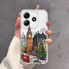 Winter Village Christmas Soft Phone Cover Case for Xiaomi Redmi Note 14 Pro Plus 9 10 14C 12S 10S Note 13 A4 12 11S 13C 11