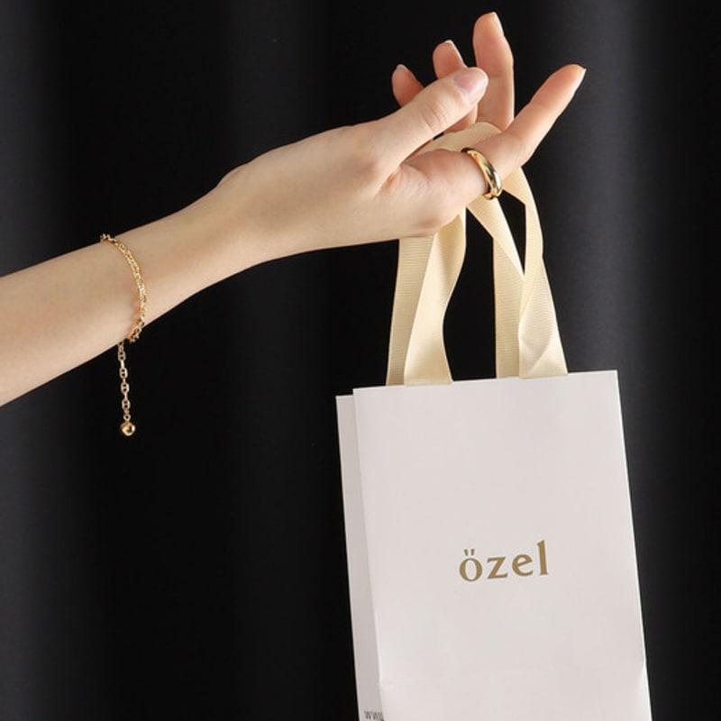 ozel Silver925 Ball chain Bracelet PS082B