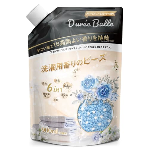 

Dure eBalle Ароматические гранулы для стирки, аромат Голубой пион и персик, 900 мл