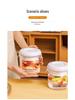 Airtight Plastic Pickle Jar - Food-Grade Kimchi & Vegetable Container