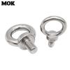 304/316 Stainless Steel Hand-Tightened Lifting Eye Bolt with Extended Round Lug