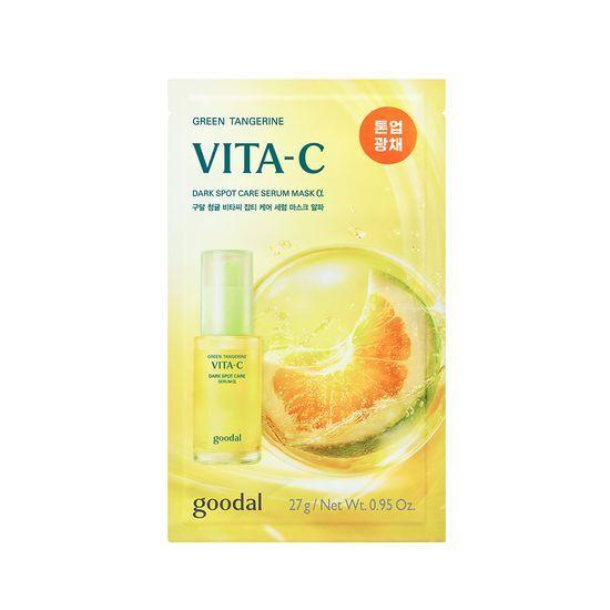 Goodal Green Tangerine Vita C Spot Care Serum Mask Alpha 5-Sheet Package (+1 Sheet)