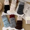 Children's Sweet Leg Warmer Cosy Knitting Fabric Breathable & Stackable for Baby Girls 3 to 13 Year Socks Sleeve