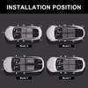 Ultra-Bright Interior Foot-Well Lights for Tesla Model Y Juniper 2025-2020 Model 3 Highland 2018-2024 Model S/X LED Bulbs Kit