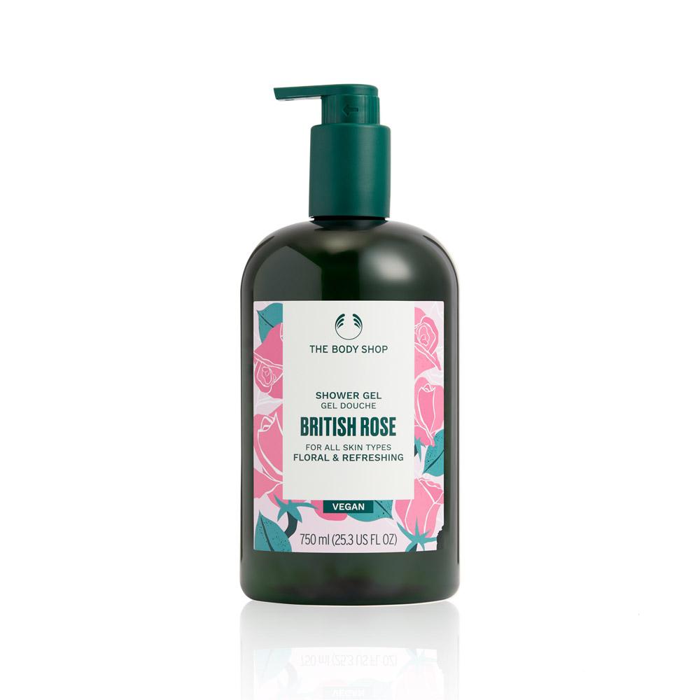 

[The Body Shop] British Rose Large Volume Shower Gel Body Wash 750ML