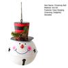 Christmas Bells Ornament Rustic Iron Jingle Bells Christmas Hanging Decoration for Xmas Holiday Tree Doorway Decor