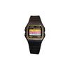 CASIO Custom Collection Quartz Movement Resin Strap Watch Men's Watches Black Dial F-91WG-9(Watch5--)