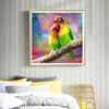 Pintura de Diamantes DIY Taladro Redondo Completo Animal Aves Árbol 5D Bordado de Diamantes Mosaico Loro Kit Punto de Cruz Decoración del Hogar Manualidades