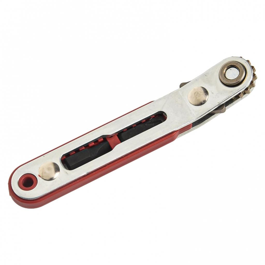 Compact Two Way Ratchet Screwdriver Set Corner Bend Set