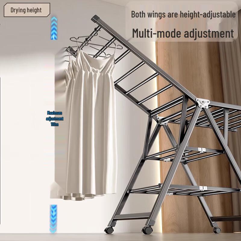 Bo Yi Duo Foldable Double-Tier Clothes Drying Rack