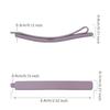 Matte One-line Clip Pure Color Macaron-colored Girl's Side Clip Broken Bangs Clip